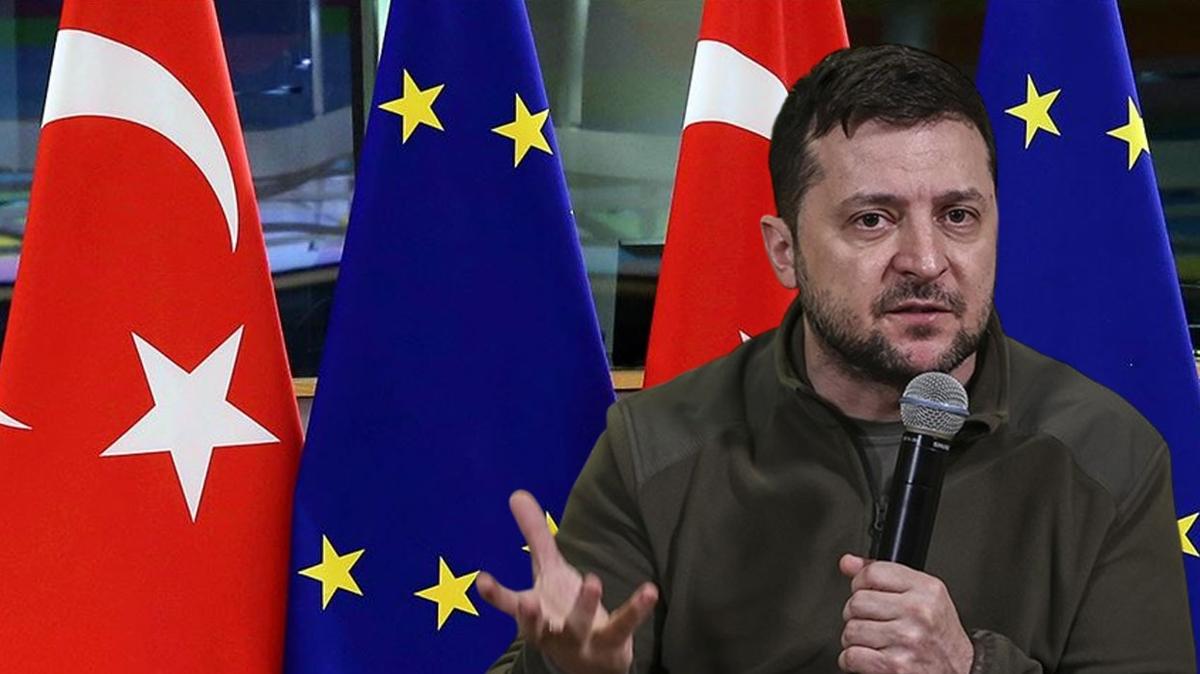 Zelenski'den AB'ye T�rkiye teklifi