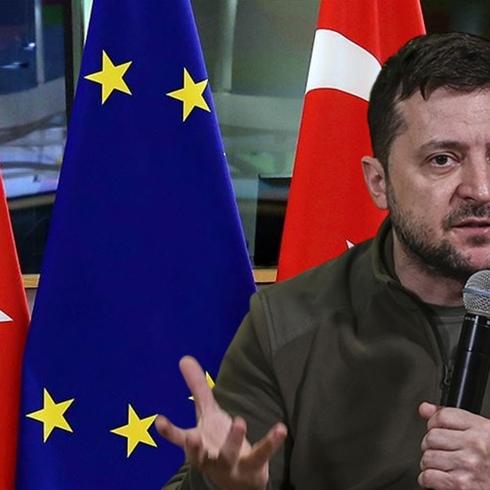 Zelenski'den AB'ye T�rkiye teklifi
