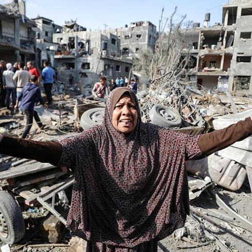 Gazze'de �ehit say�s� 72 bin 562'ye y�kseldi