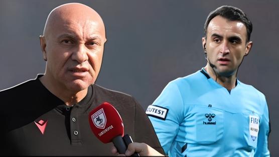 Samsunspor'dan hakem tepki