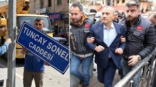 Tuncay Sonel caddelerden kald�r�ld�