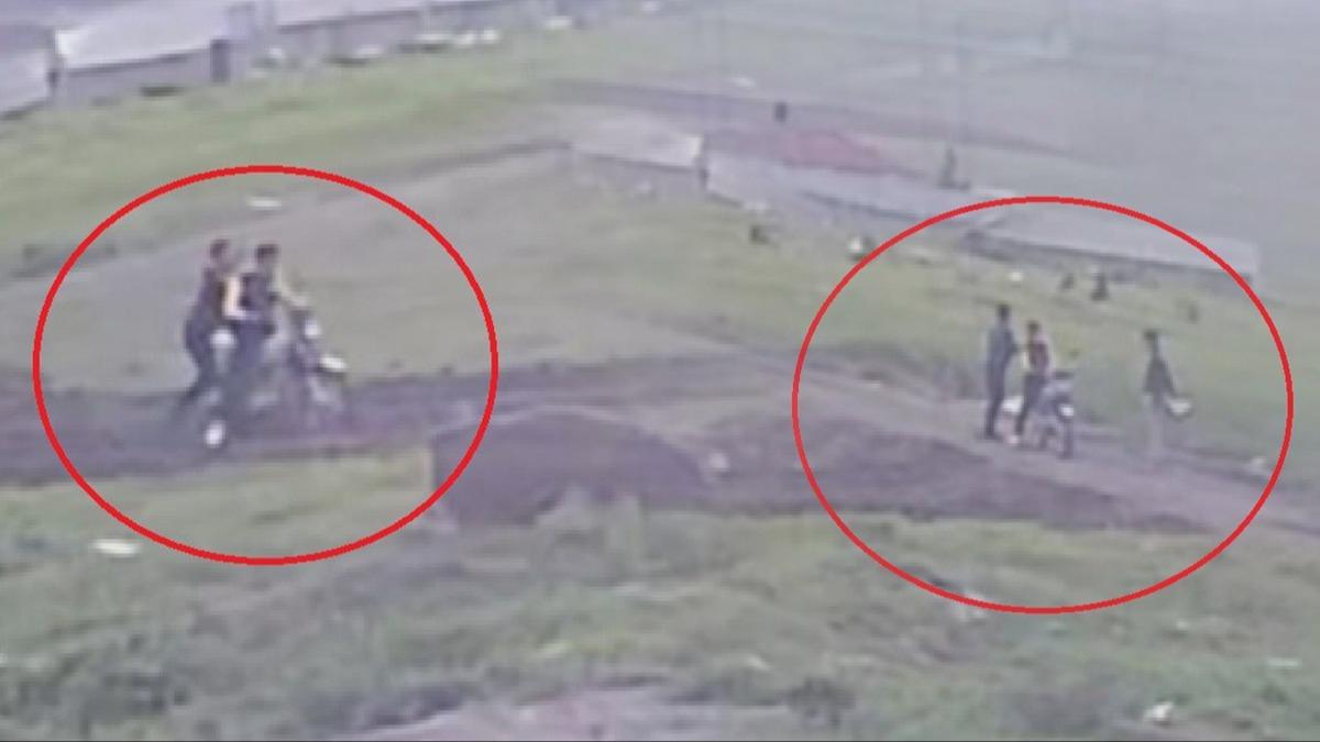 3 �ocuk bo� arazide deh�et sa�t�! Kur�un sesleri art arda duyuldu