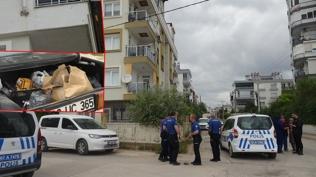 Antalya'da deh�et anlar�: Annesinin evine kur�un ya�d�rd�