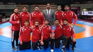 Grekoromen G�re� Milli Tak�m�, Avrupa ikincisi oldu