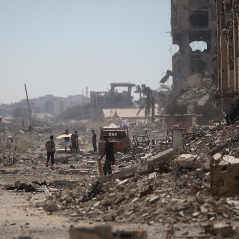 Han Yunus'a �HA sald�r�s�: Soyk�r�mc� �srail ate�kesi hi�e sayd�