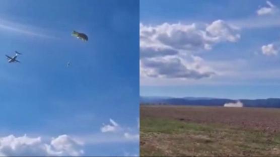 �spanya'da tatbikat kazas�: 600 bin euroluk z�rhl� ara� yere �ak�ld�