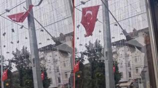K�tahya'da duyguland�ran g�r�nt�ler: ���inin bayrak hassasiyeti gururland�rd�