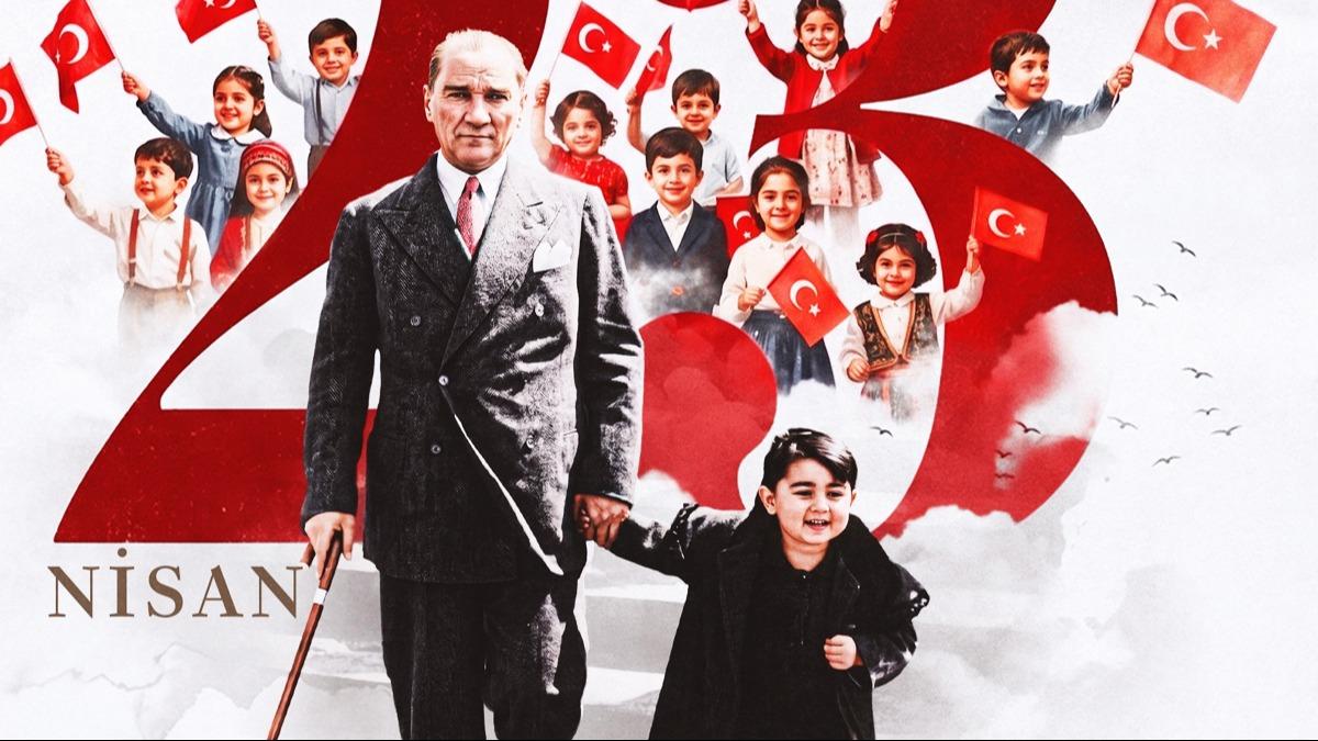 Spor camias�ndan 23 Nisan mesajlar�