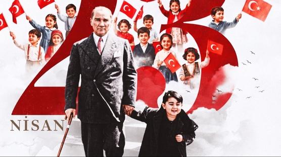 Spor camias�ndan 23 Nisan mesajlar�