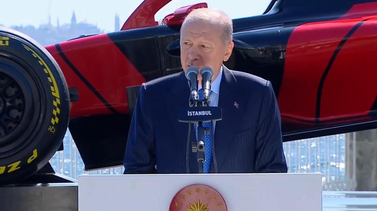 #CANLI Formula 1 yeniden T�rkiye'de! Cumhurba�kan� Erdo�an tarih verdi