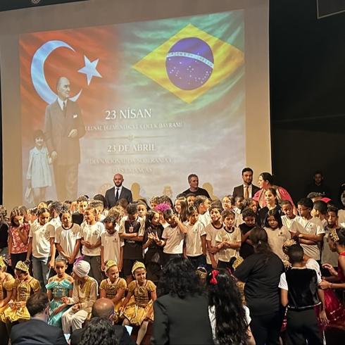 Sao Paulo'da 23 Nisan etkinli�i