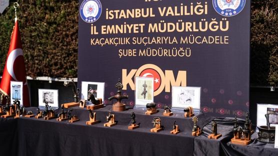 Tarihi eser ka�ak��lar�na darbe: Y�zlerce eser ele ge�irildi