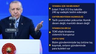 Ba�kan Erdo�an'dan �stanbulluya kentsel d�n���m �a�r�s�: Gelin bu kampanyalar� de�erlendirin