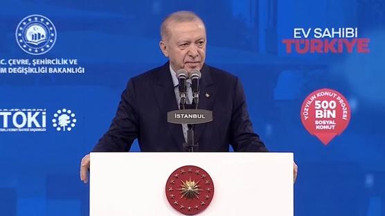 #CANLI �stanbul'da 100 bin konut i�in kura heyecan�! Cumhurba�kan� Erdo�an a��klamalarda bulunuyor