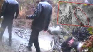 Jandarmadan g��men ka�ak��lar�na darbe: Nefes kesen operasyonun g�r�nt�leri ortaya ��kt�