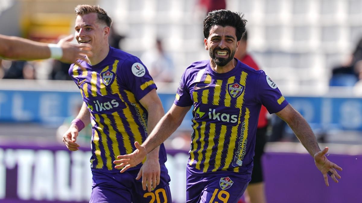 Ey�pspor hayati 3 puan� 3 golle ald�!