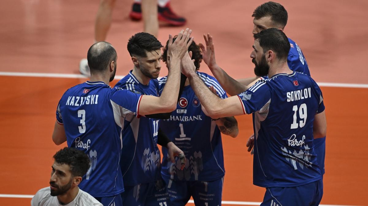Halkbank kazand�, seride beraberli�i yakalad�!
