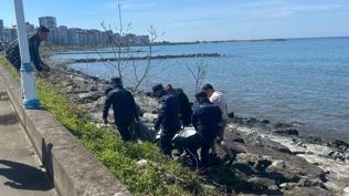 Rize sahilinde ceset: Adli T�p'a kald�r�ld�