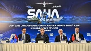 SAHA 2026 k�resel savunma ve havac�l�k ekosistemini �stanbul'da bulu�turuyor
