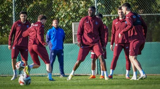 Trabzonspor, Konyaspor kar��la�mas�n�n haz�rl�klar�n� s�rd�rd�