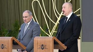 Gerilimi azaltma �abalar� sonu� verdi... Aliyev ile Pa�inyan'a Bar�� ve Uzla�ma �d�l�