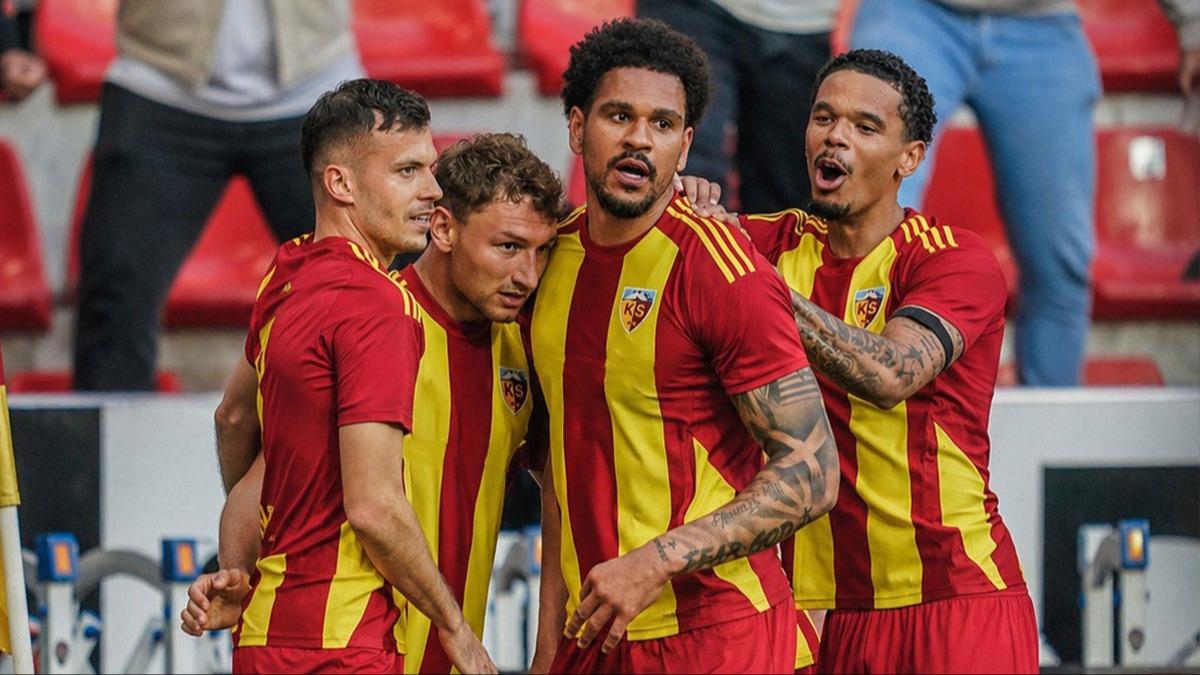 Kayserispor ligdeki 5. galibiyetini ald�