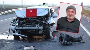 Kaza yapan araca yard�m i�in durmu�tu! Hac yolunda ac� haber geldi