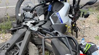 K�pe�e �arpmamak i�in manevra yapt�: Son anda hayat� kurtuldu