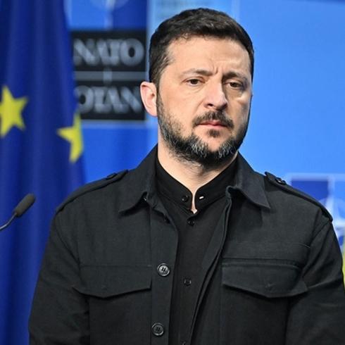 Zelenski: Ukrayna'da kat�lacak