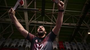 Bakan Bak'tan Efeler Ligi �ampiyonu Ziraat Bankkart'a tebrik