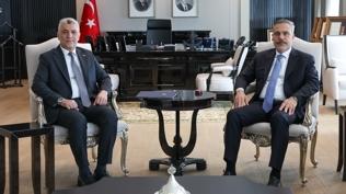 Bakan Fidan ve Bolat bir araya geldi