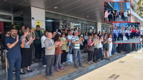 Memurlar haklar� i�in ayakland�