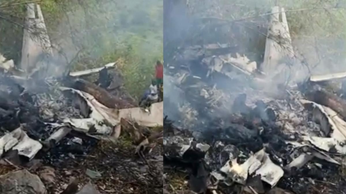 G�ney Sudan'da yolcu u�a�� d��t�