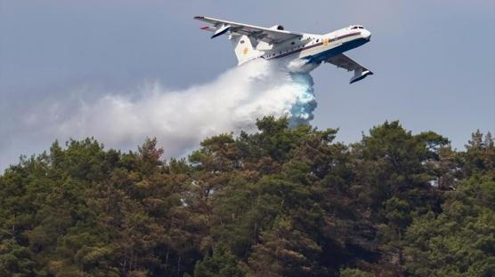 Orman yang�nlar�yla m�cadele i�in dev filo: Havadan m�dahale kapasitesi 462 tona y�kseldi