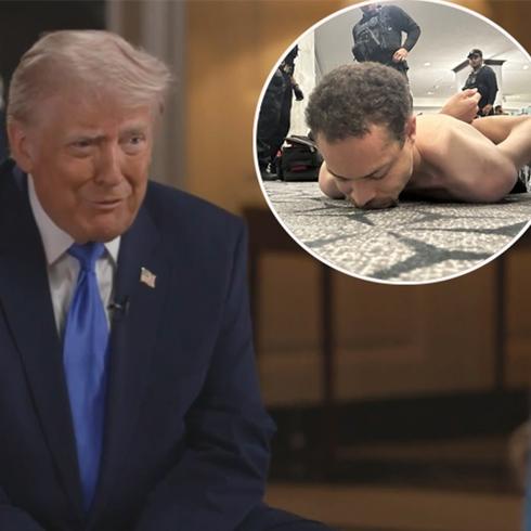 Suikast��n�n manifestosunu okuyan sunucuyu azarlad�