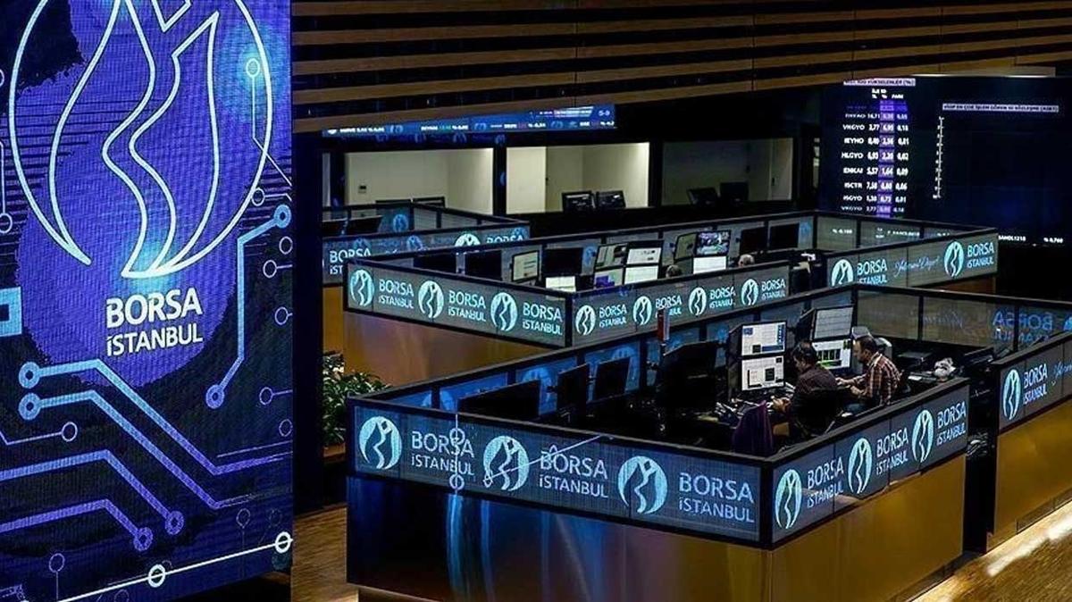 Borsa g�ne 14.608,52 puandan ba�lad�