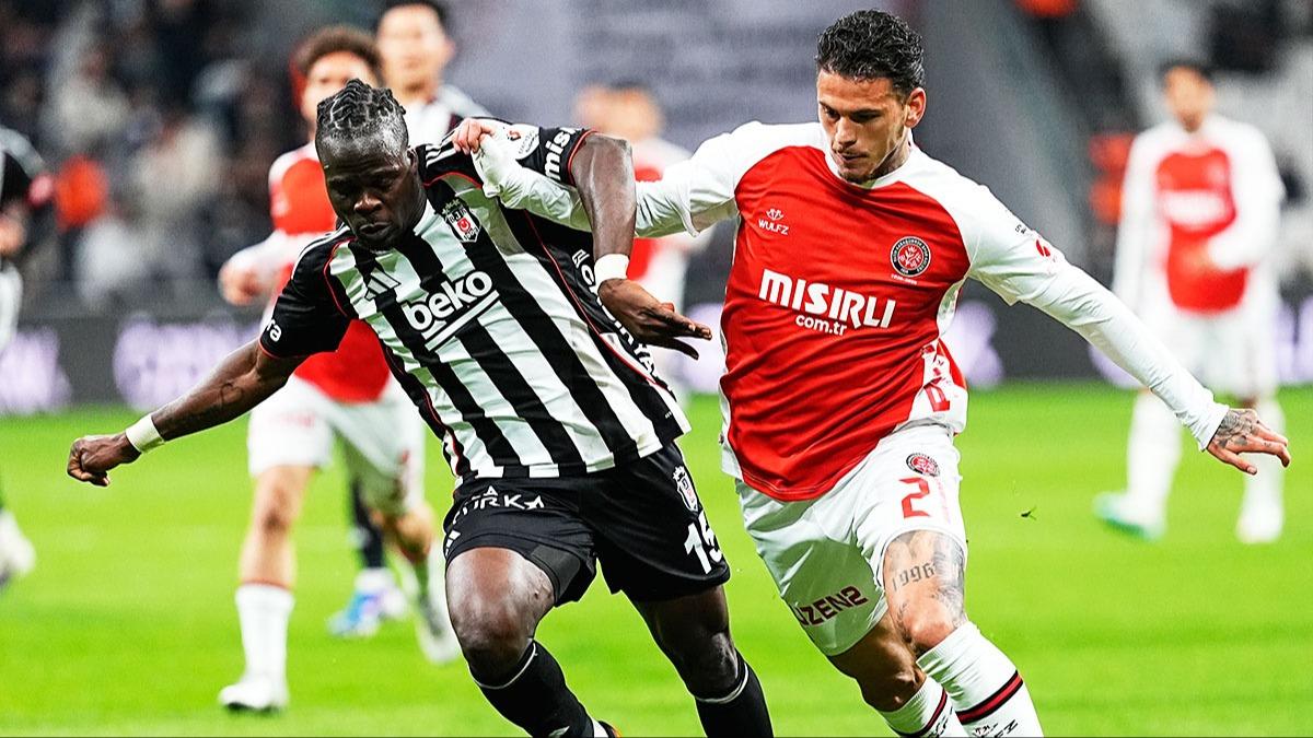 Be�ikta� 1 puana raz� oldu