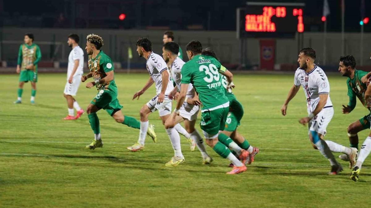Malatya Ye�ilyurtspor play-off yar���nda bir �st turda