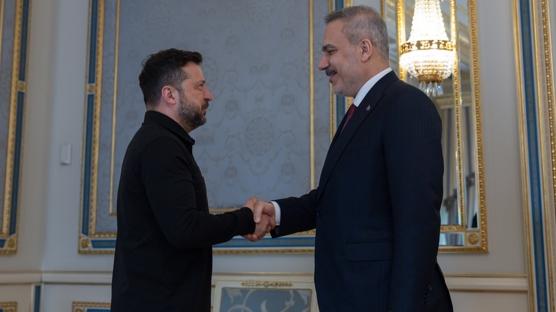 Bakan Fidan'�n Kiev'deki s�zleri umut verdi