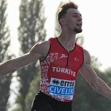 Yunus Emre Civelek'ten T�rkiye rekoruyla Avrupa �ampiyonlu�u!