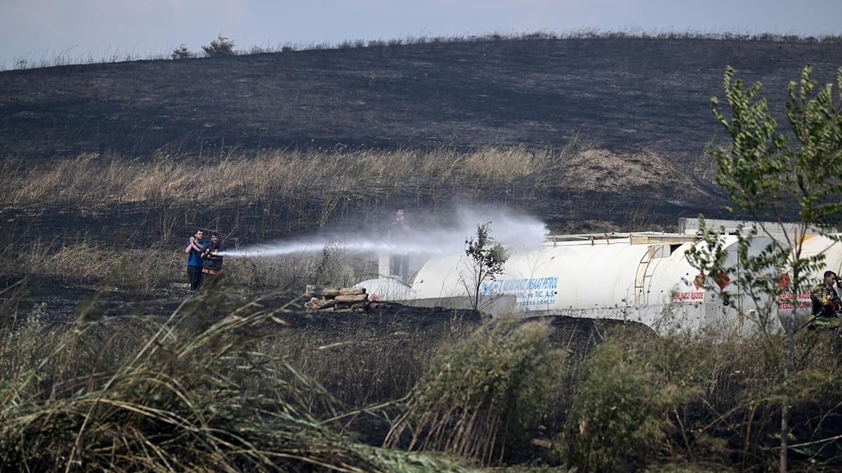 Ankara'da korkutan yangın: Havadan ve karadan müdahale başladı