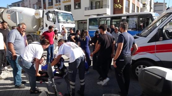 Malatya'da dehşet anları: Freni boşalan minibüs durdurulamadı... 7 kişi yaralandı