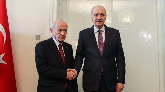 Meclis'te 'çerçeve yasa' trafiği! TBMM Başkanı Kurtulmuş'tan siyasi partilere ziyaret