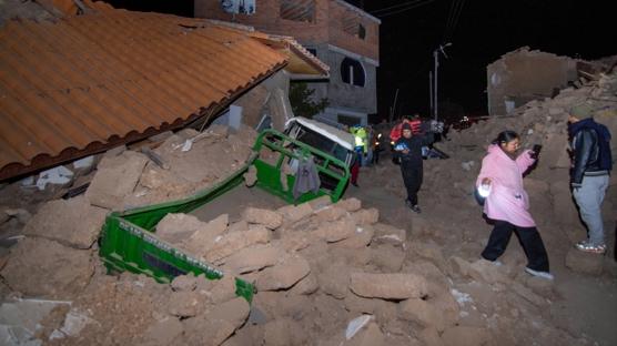 Peru'da depremler 6 can aldı