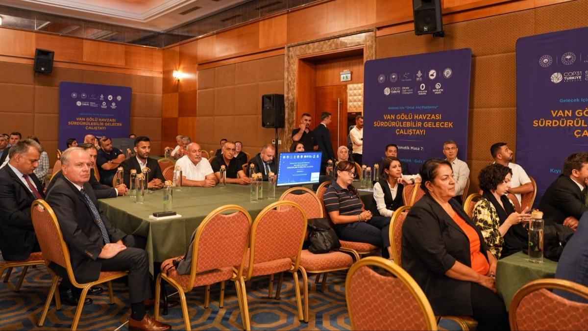 Van Gölü Havzası Sürdürülebilir Gelecek Çalıştayı: 2050 Vizyonu'nu Hep Beraber İnşa Etmeye Başlıyoruz