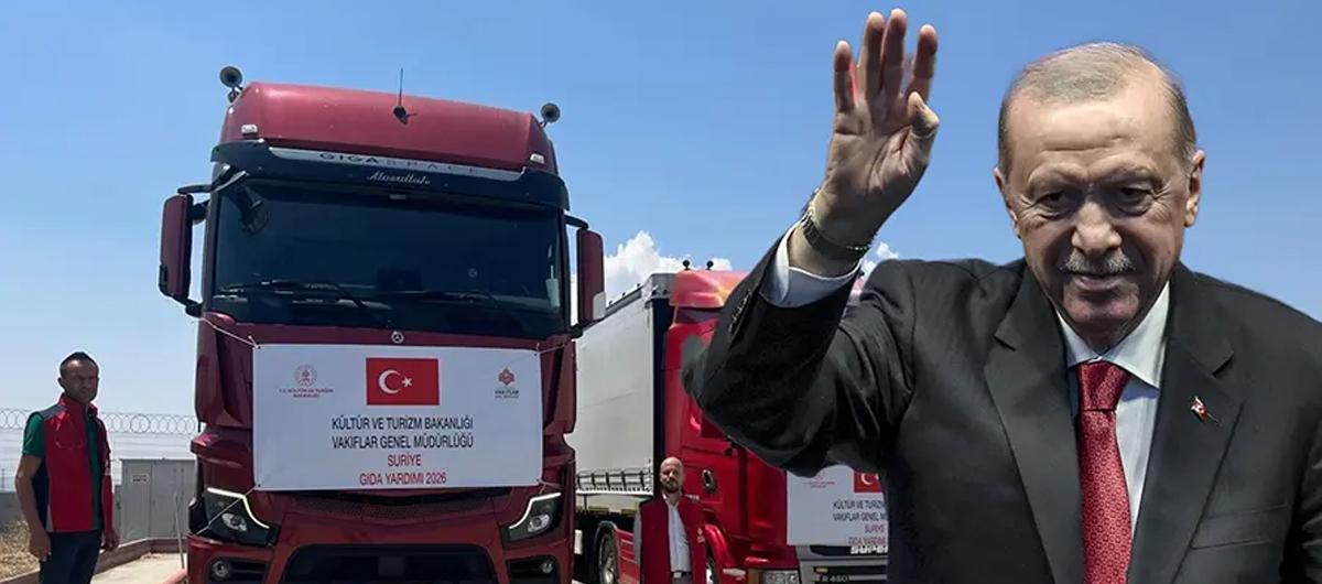 �lk sevkiyat yola ��kt�! Cumhurba�kan� Erdo�an: K�yamete kadar burada olaca��z