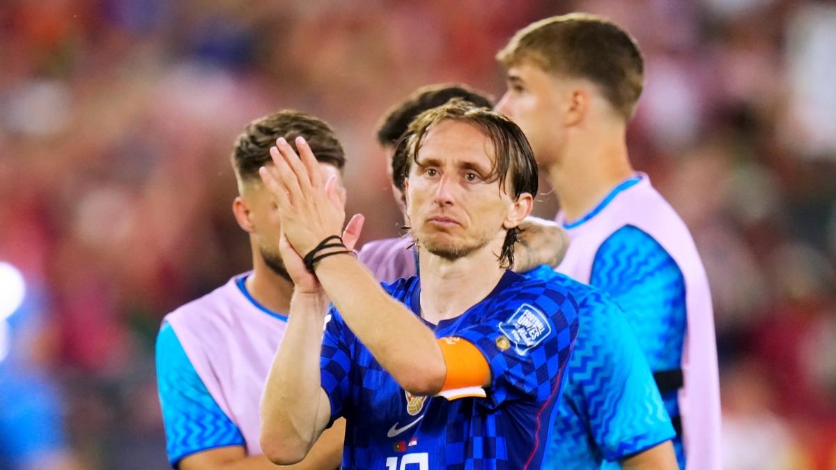 Luka Modric, milli tak�ma veda etmeye haz�rlan�yor