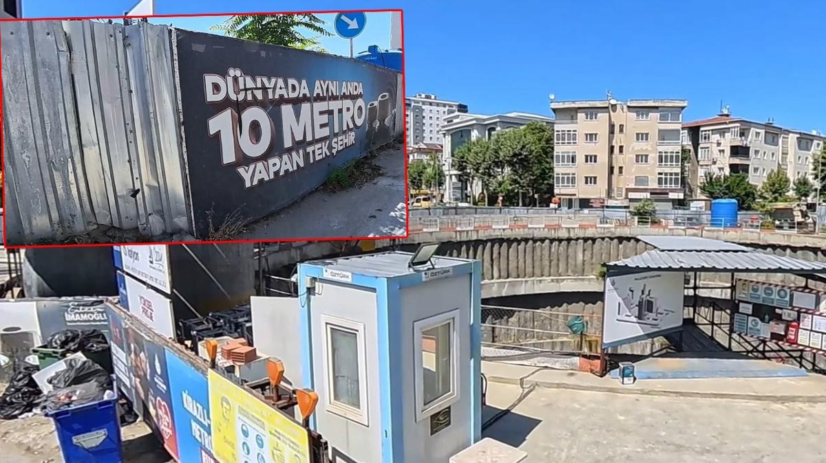 �BB'nin bitiremedi�i metro projesi �ileye d�nd�