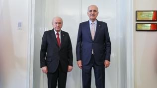 Kurtulmuş'tan MHP Lideri'ne ziyaret