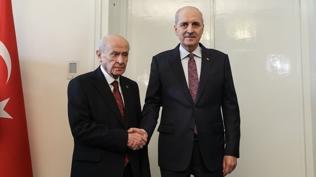 Kurtulmuş'tan MHP Lideri'ne ziyaret